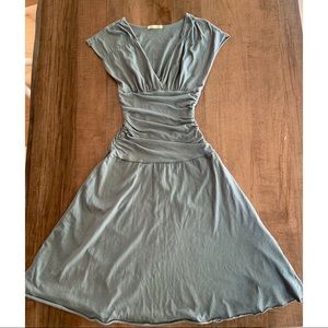Blue Grey Medium Dress Velvet by Graham & Spencer